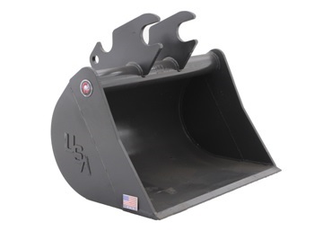 types of excavator buckets